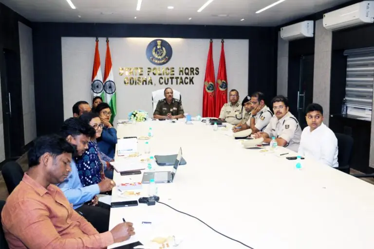 DGP Launches New Bilingual Website Of Odisha Police