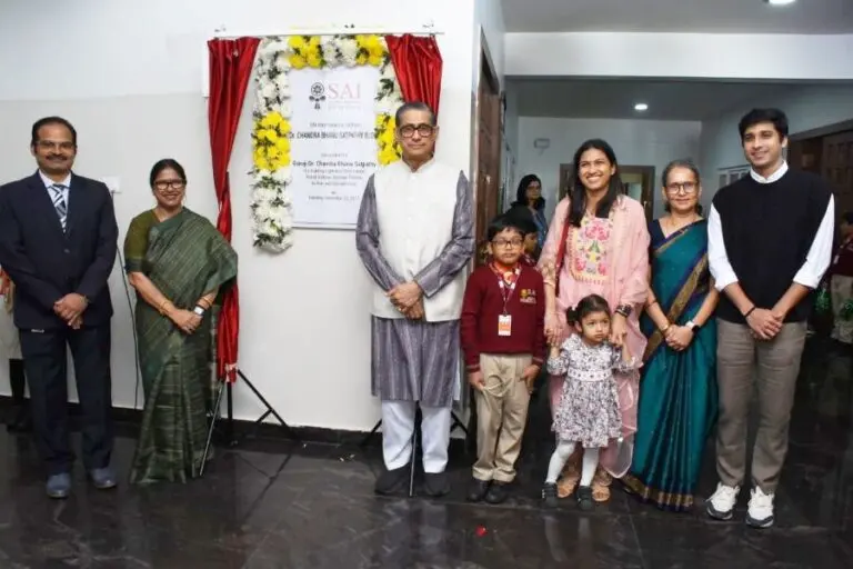 CB Satpathy block at SAI International