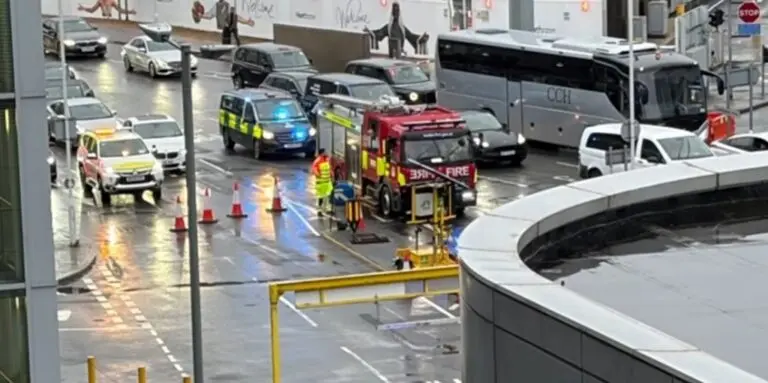 Heathrow airport pepper spray attack