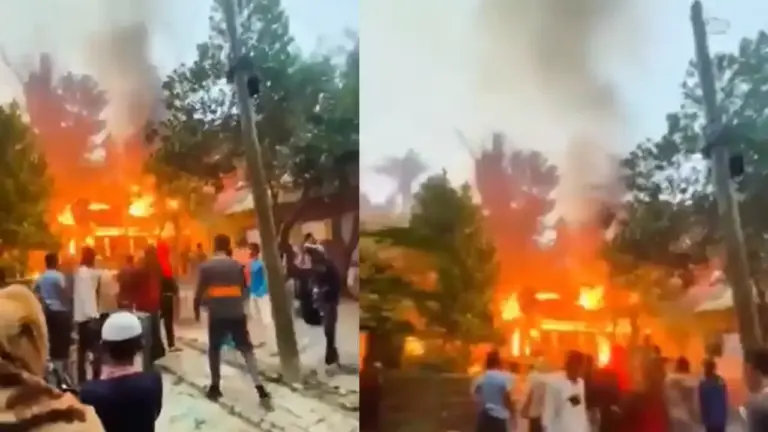 Homes of Hindus in Bangladesh