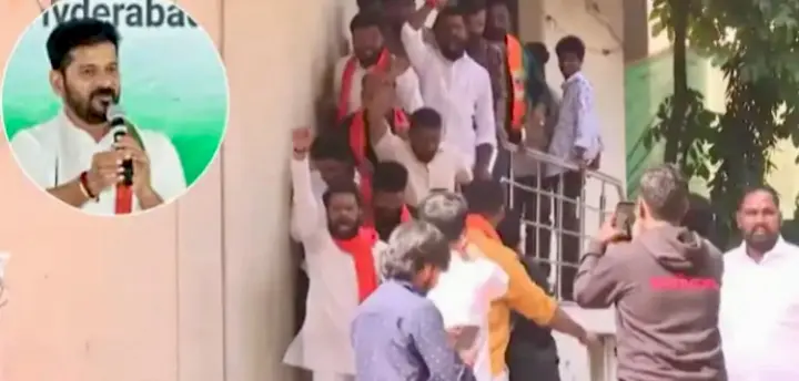 Telangana CM Revanth Reddy Sparks Controversy By Remarks On Hindu Pantheons; BJP Takes To The Streets