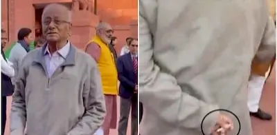 Was An MP Vaping Inside The Lok Sabha Even As Proceedings Were Underway? Major Row Erupts