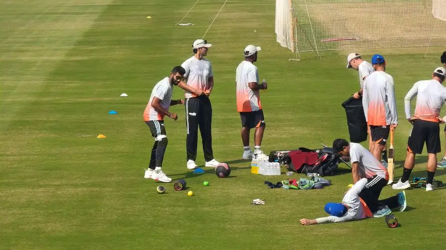 India practise at Barabati Stadium