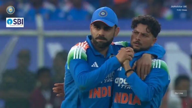 Kuldeep Yadav & Virat Kohli