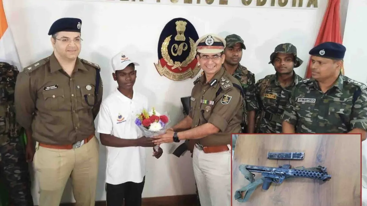 15-Yr-Old Maoist From Jharkhand Surrenders Before Rourkela Police In Odisha