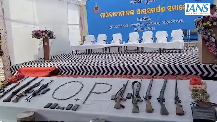 22 Maoists Surrender In Malkangiri After Reward Hike; Kandhamal Releases Most Wanted List With Cash Prizes