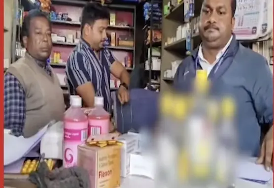 Medicine Store In Odisha’s Bhadrak Sealed After Foreign Liquor Cache Found in Cartons