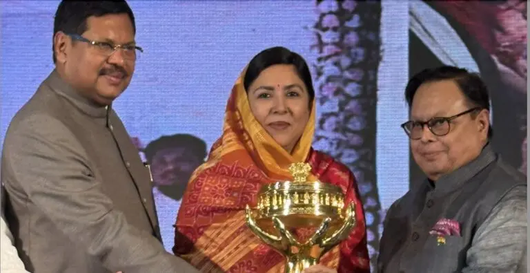 Five-Time Odisha MP Sangeeta Singh Deo Wins Best Woman Parliamentarian Award