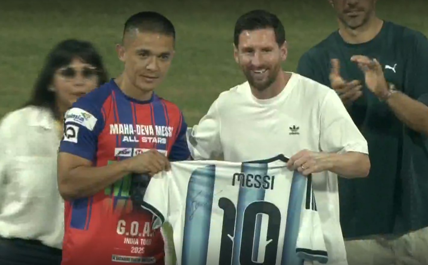 Messi, Sunil Chhetri
