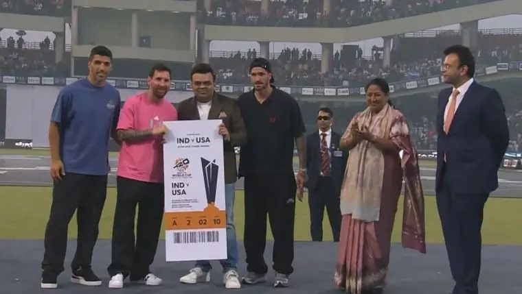 Messi invited to T20 world cup match