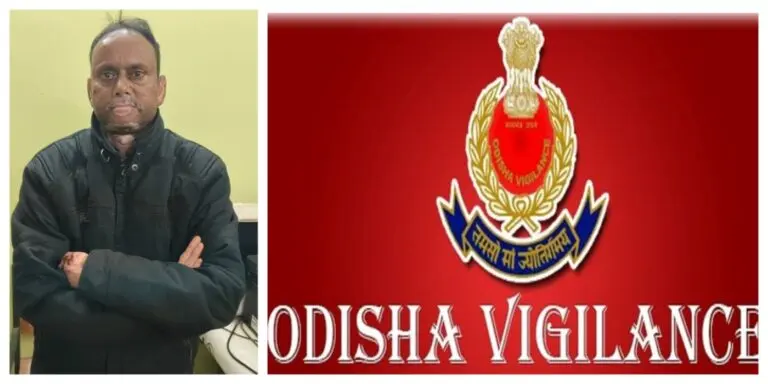 Odisha Vigilance Nabs Panchayat Accountant For Taking Bribe From Contractor