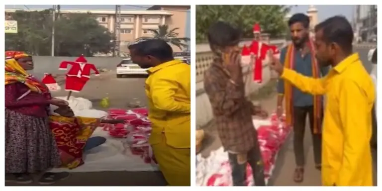This Is Hindu Rashtra: Santa Hat Sellers Harassed By Group In Odisha