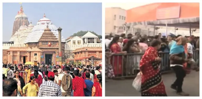 Odisha’s Puri Bursts At Seams As Devotees Queue Up At Srimandir Ahead Of New Year