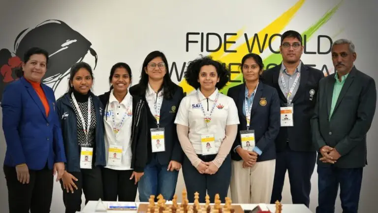 Padmini Rout board 1 bronze world team chess championship
