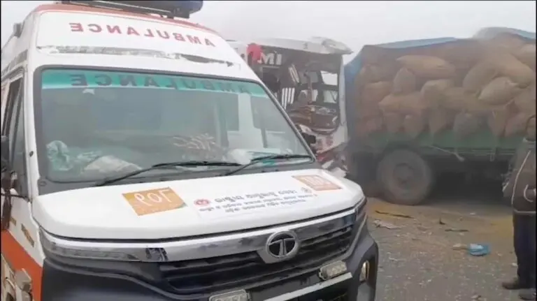 Over 20 Injured As Picnic Bus With Students Crashes Into Tractor In Odisha’s Sonepur