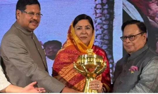 Five-Time Odisha MP Sangeeta Singh Deo Wins Best Woman Parliamentarian Award