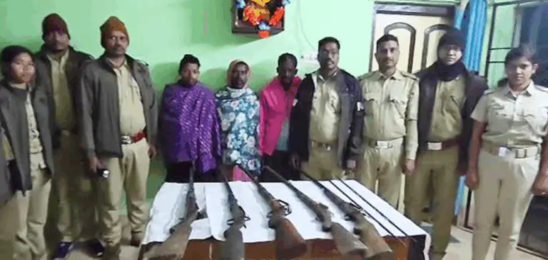 3 Poachers Nabbed With Arms In Odisha’s Kuldiha Sanctuary Using AI Camera