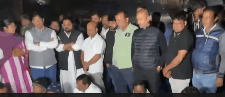 BJD Stages Protest Near Odisha DGP Camp Office Over Dharmasala Clash; Senior Cops To Hold Talks