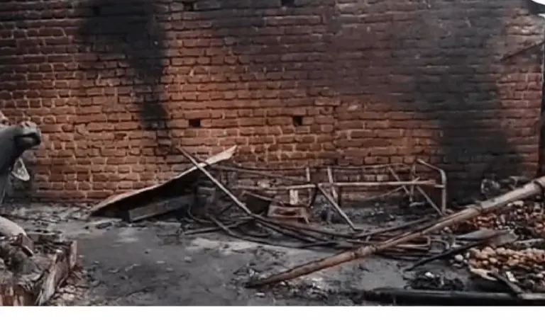 Owner Charred To Death As Fire Engulfs Vegetable Shop In Odisha’s Kendrapada; Foul Play Alleged