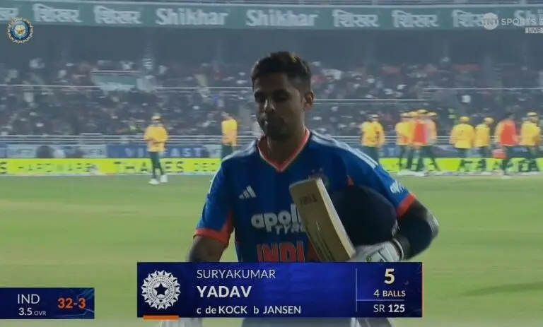 Suryakumar Yadav flops again