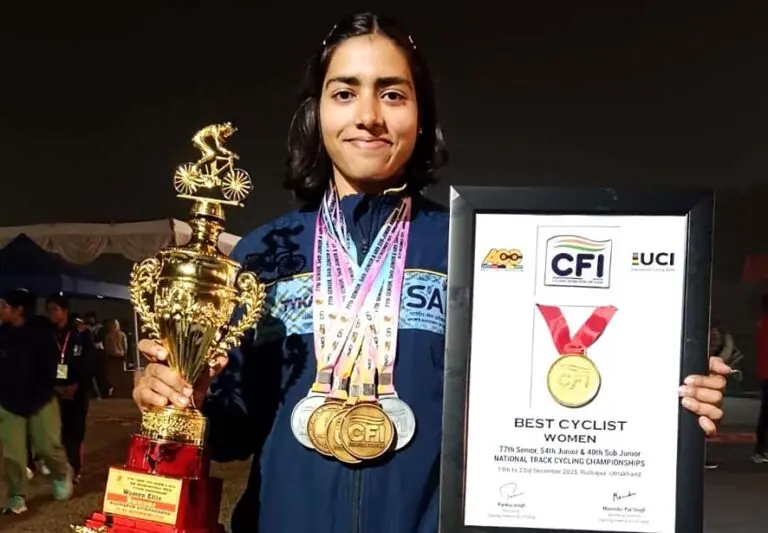 Swasti Singh best female cyclist