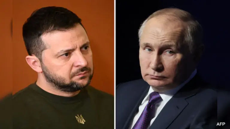 Zelensky and Putin