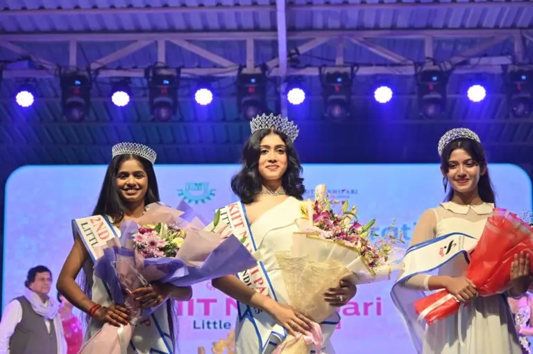 Samruddhi Tripathi From Karnataka Crowned KIIT Nanhipari Little Miss India 2025