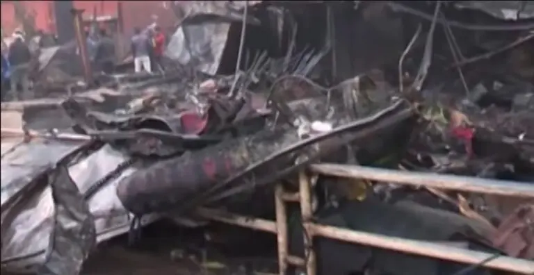 Unit-I Market Shut For Day After Devastating Fire; BMC To File FIRs Against Plastic Ban Violators