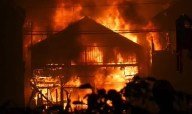 Fire Destroys 20 Houses, Kills 120 Animals In Odisha’s Bhadrak