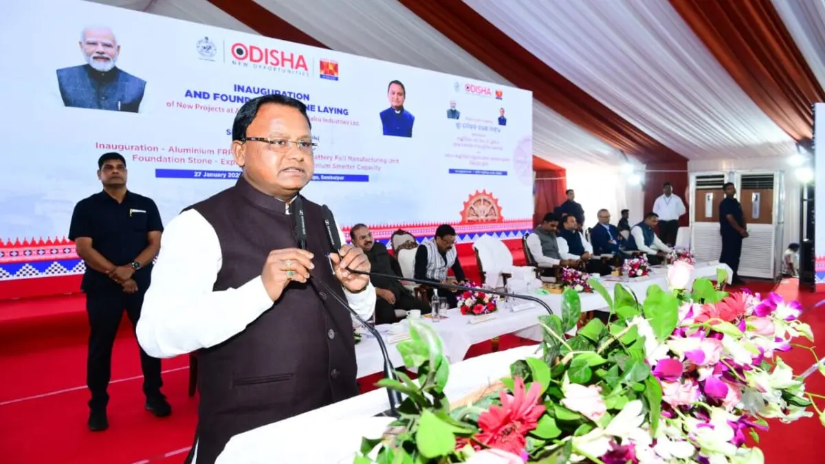 Odisha CM Unveils India’s First FRP Aluminium Unit & Rs 27K Cr Hindalco Projects In Sambalpur