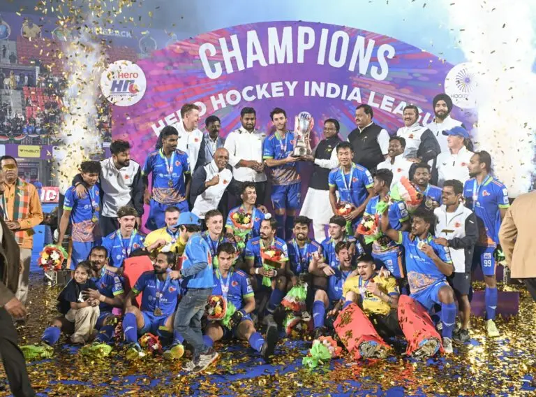 Odisha CM Majhi Congratulates Kalinga Lancers On HIL Title Win, Vows Continued Support To Hockey