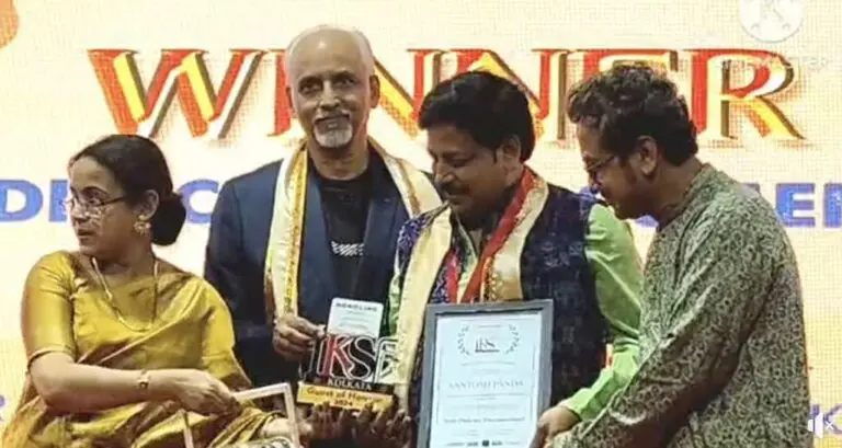 Odisha Filmmaker Santosh Panda Awarded Best Director For Sand Art Documentary At IKSFF’26