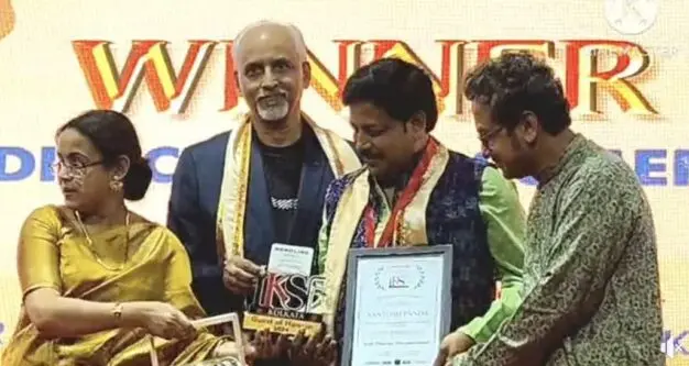Odisha Filmmaker Santosh Panda Awarded Best Director For Sand Art Documentary At IKSFF’26