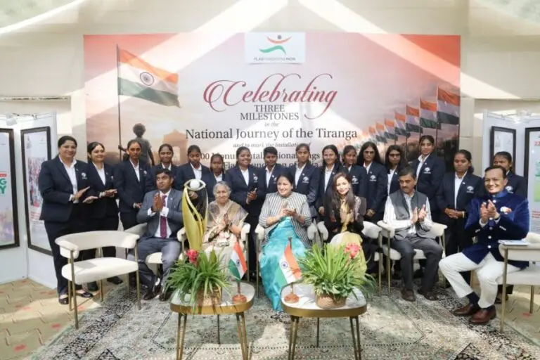 FFOI felicitates womens' team for blind