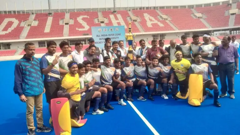 Champions Again! Sambalpur University Lifts All India Varsity Hockey Title
