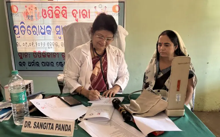 283 Patients Benefit From OPGC’s Free Multi-Specialist Health Camp In Odisha’s Jharsuguda