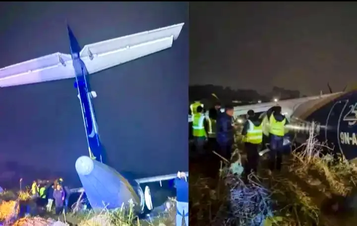 Narrow Escape For Passengers And Crew After Aircraft Veers Off Runway In Nepal