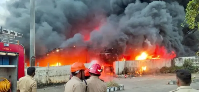 Nearly 500 Two-Wheelers Gutted In Early Morning Blaze At Thrissur Railway Station