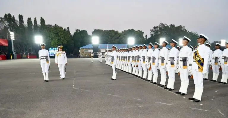 Impressive Parade At INS Chilka In Odisha As 2,172 Trainees Pass Out