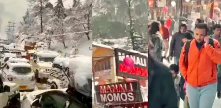 Thousands Of Tourists Get Stranded In Himachal After Intense Rain And Snowfall Cripples Normal Life, Blocks Roads