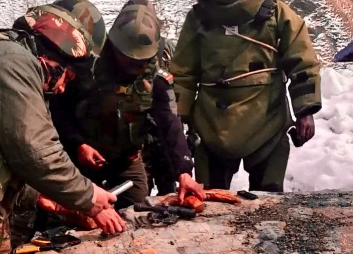 Arms, Ammunition Recovered Near LoC in Kupwara