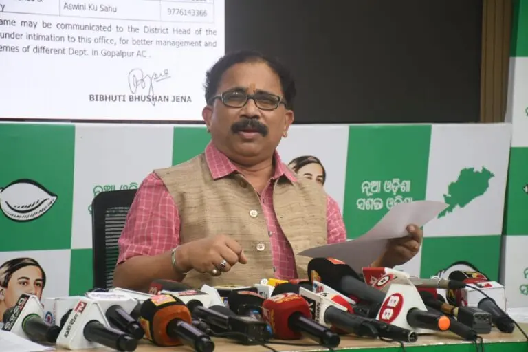 BJD Demands Removal Of Odisha Mines Minister Over Sand Theft