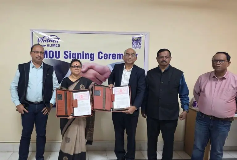 OHPC, ALIMCO Sign MoU To Provide Assistive Devices To 400 PwDs & Senior Citizens In Odisha