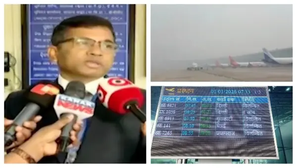 5 Flights Diverted Due To Poor Visibility As Dense Fog Engulfs Bhubaneswar On New Year Morning