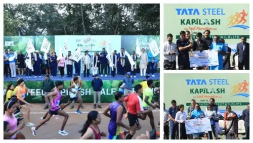 Over 5500 Runners Join Tata Steel Kapilash Half Marathon To Champion Wildlife Protection In Odisha