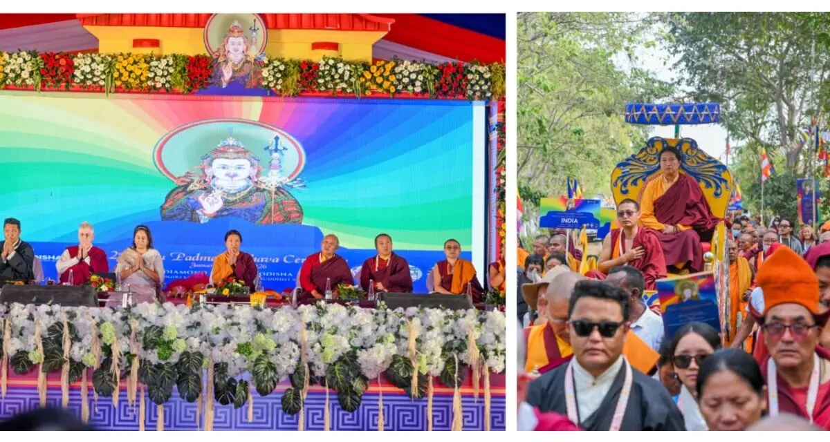 Guru Padmasambhava Prayer Meet Underway Till Jan 16 In Odisha’s Diamond Triangle