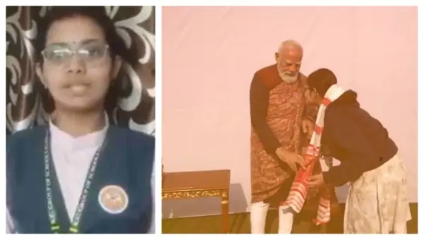 Berhampur Girl Meets PM Modi At Pariksha Pe Charcha, Bags Super 100 Veer Gatha Award