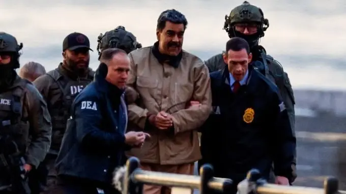 Nicolas Maduro in New York court