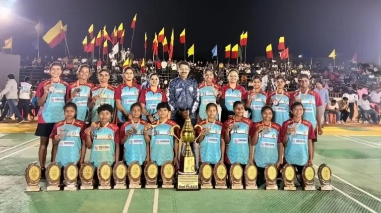 Odisha runner-up in Junior national kho kho