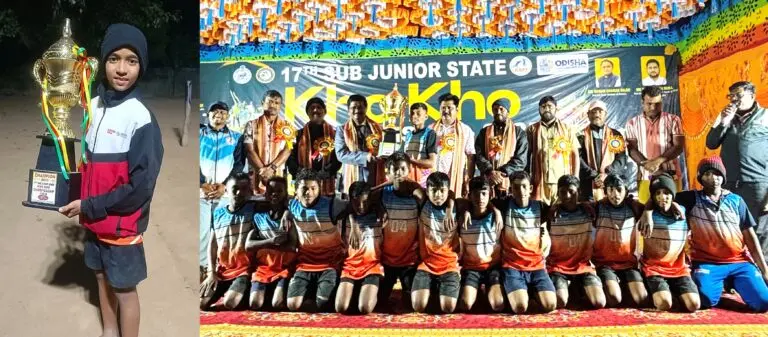 Odisha AM/NS India Kho Kho High Performance Centre Athlete Strikes Gold At Sub Junior State Championship